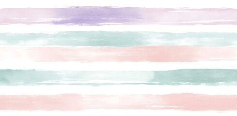 Light green and light purple horizontal stripes, hand-drawn texture, simple lines