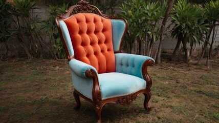 Fototapeta premium beautiful quen chair