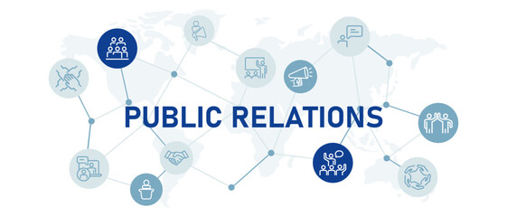 Public Relations PR corporate media communication publication design outline for press and stakeholders