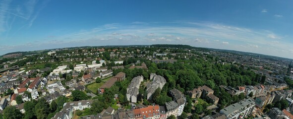 Aachen Vaalserstr Klinikum Lousberg Luftbild Panorama  