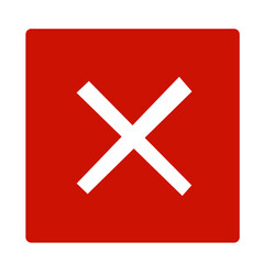 Fototapeta premium Check mark tick and cross button x mark green and red check box with yes and no sign set in circle and square shape