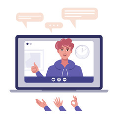 007 - Online video call