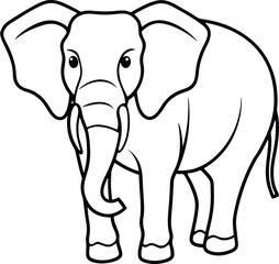 elephant cartoon illustration