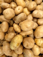 potatoes on the market