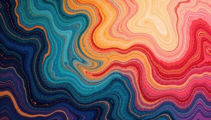 Vintage marbled background with abstract patterns, marbling, aesthetic