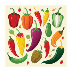 A Delicious Mexican Food Vector Illustration