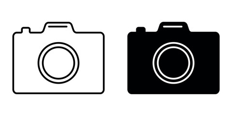 Camera Icon.  photo camera icon. camera photography icon.