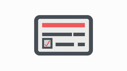 Transparent Health Insurance Card Icon Vector Isolated
