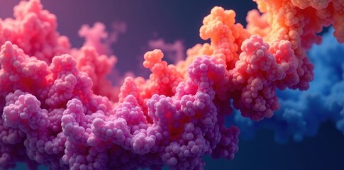 Fototapeta premium Intricate, multi-hued smoke plumes, swirling patterns, background, colorful, fantasy