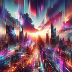 246 Glitch Art Incorporates digital distortions and glitches for