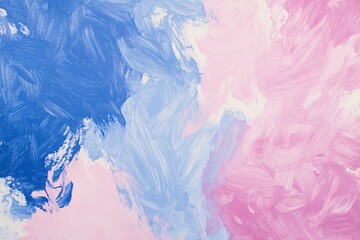 Obraz premium Soft swirls of blue and pink create calming, abstract background