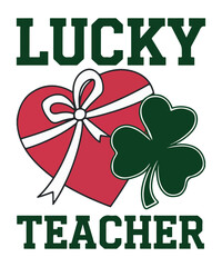 ST.Patrick Day Shamrock Irish T-Shirt PNG