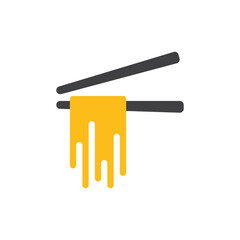 Noodle Logo Template Icon