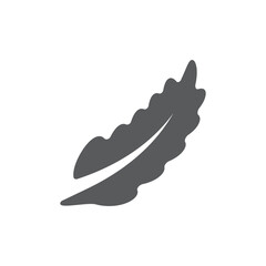 Oak Leaf Logo Template Icon