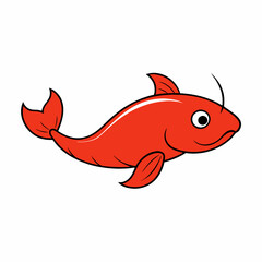 red fish cartoon