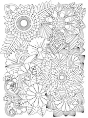 Zentangle Coloring Pages