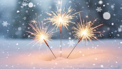 Obraz premium portrait photo about events in January. with a very elegant macro photography style using English