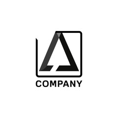 Abstract minimalist corporate logo vector for your Company