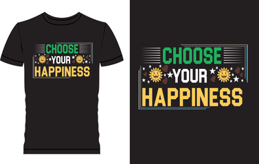 Fototapeta premium Motivational typography t shirt design 