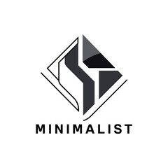 Abstract minimalist corporate logo vector for your Company