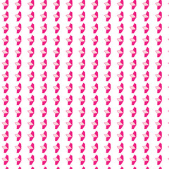 seamless pattern with hearts