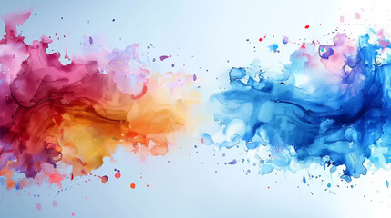 Colorful abstract art showcasing vibrant hues in perfect harmony