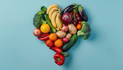 vegetables and fruits