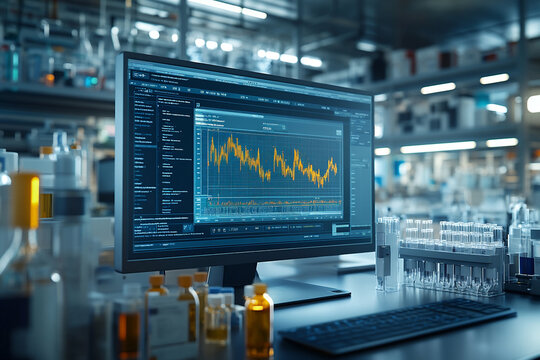 Analysis of PFAS levels through advanced chromatographic techniques in a laboratory setting