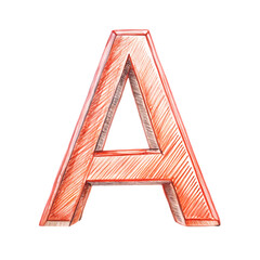 alphabet letter a