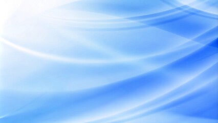 Obraz premium Pastel tone electric blue white gradient defocused abstract photo smooth lines pantone color background. Defocused lights on gradient blue orange background. Modern abstract backgrounds for design