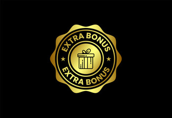 Limited time extra bonus advertising sticker badge