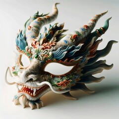 Chinese dragon mask.