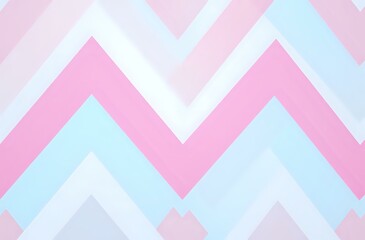 Vibrant Pastel Chevron Pattern
