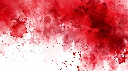 Obraz premium Dark Red Abstract Watercolor Background Artistry