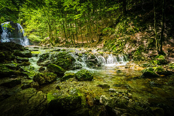 Hiking Josephstal Waterfalls Bavaria Germany