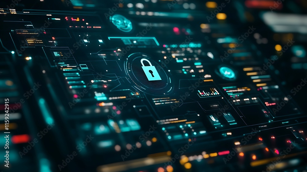 Poster advanced data visualization and security measures in cyber technology