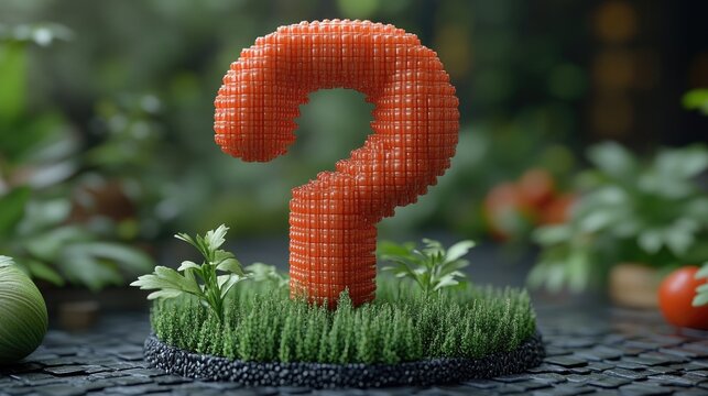 A unique and colorful arrangement of carrots forms a numerical pattern on a table