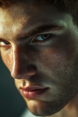 Obraz premium Portrait of a person wearing a tie