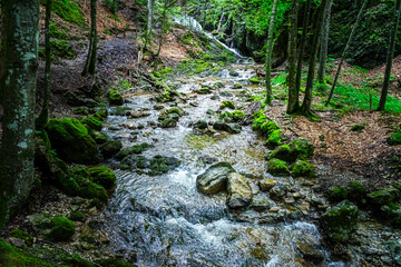 Hiking Josephstal Waterfalls Bavaria Germany