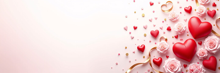 Happy Valentine's Day Illustration Background