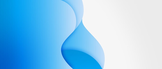 Gradient blue cover header background for website design