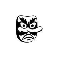 Mask with Nose
