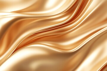 Fototapeta premium Golden Metallic Gradient Texture with Subtle Sheen and Luxurious Design