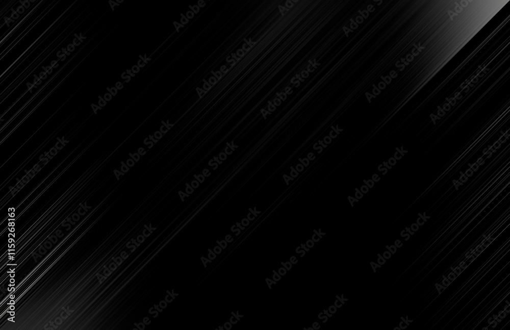 Leinwandbilder abstract black and silver are light gray with white the gradient is the surface with templates metal texture soft lines tech diagonal background black dark sleek clean modern.