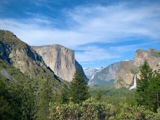 Classic Yosemite of Valley in the Spring (Yosemite National Park, California, USA)
