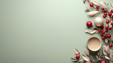 Stylized wreath designs with glowing Special Discounts, Holiday Deals, timeless holiday spirit