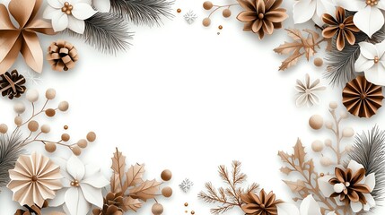 Handdrawn holiday patterns with softfocus sale banners, Christmas Sale, artisanal charm