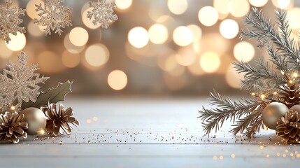 Glitterinfused Mega Savings banners surrounded by glowing snowflakes, Exclusive Holiday Offers, dynamic and cheerful