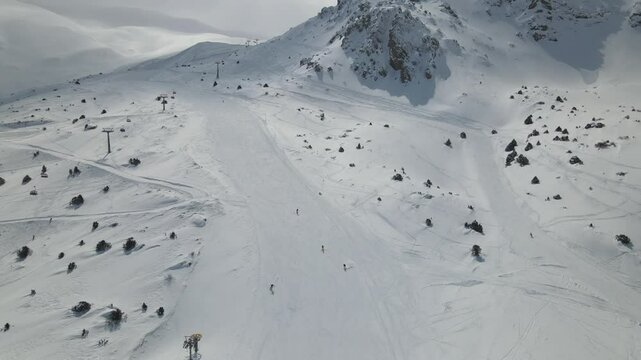 Skiing at Ski Resort