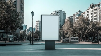 Urban Ad Sign Mocku